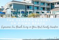 View of The Vespera Resort and of the boardwalk and Pacific Ocean